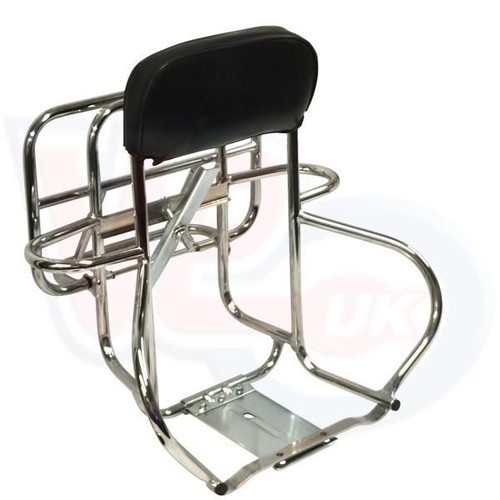 Chrome rear rack spare wheel - chrome,